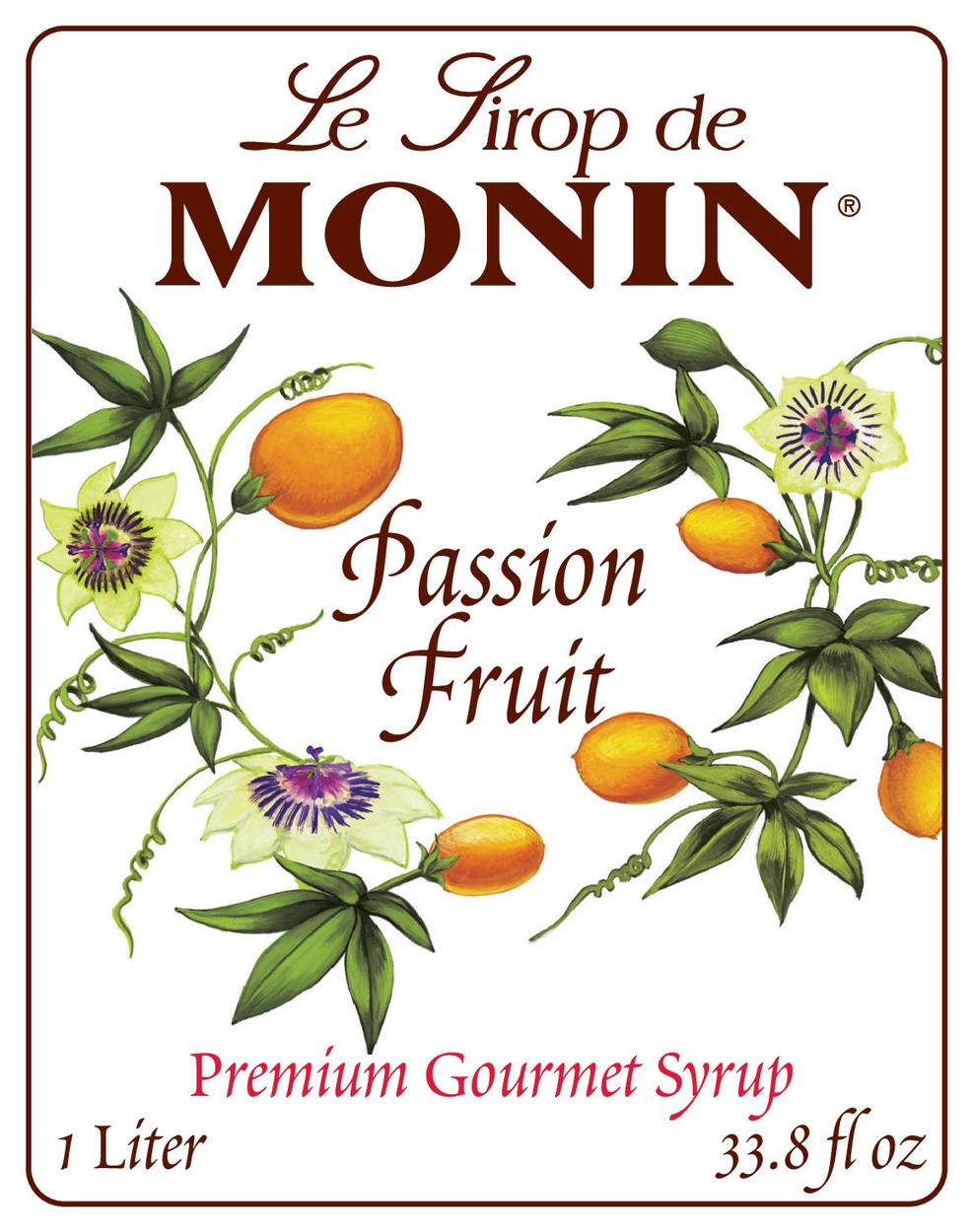 Sirop de fruit de la passion (Passion Fruit)