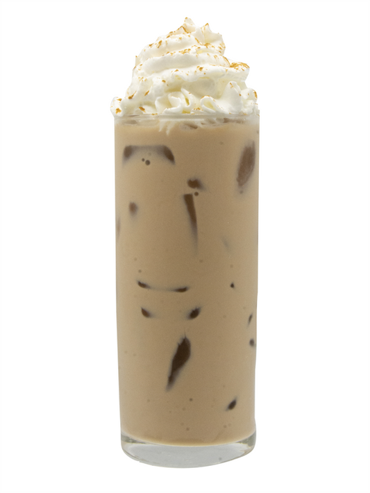 maple pumpkin cold brew iced latte