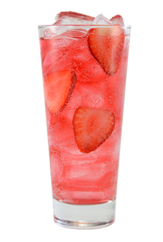 strawberry pineapple crafted soda