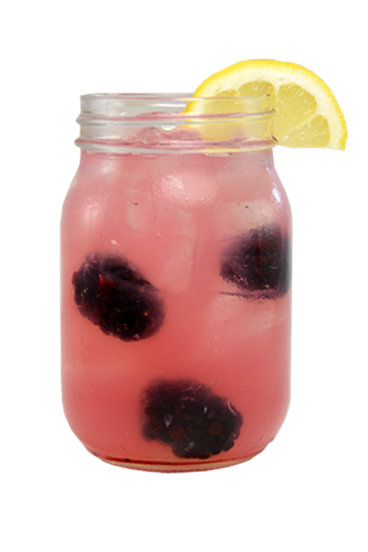 delightful blackberry cobbler lemonade