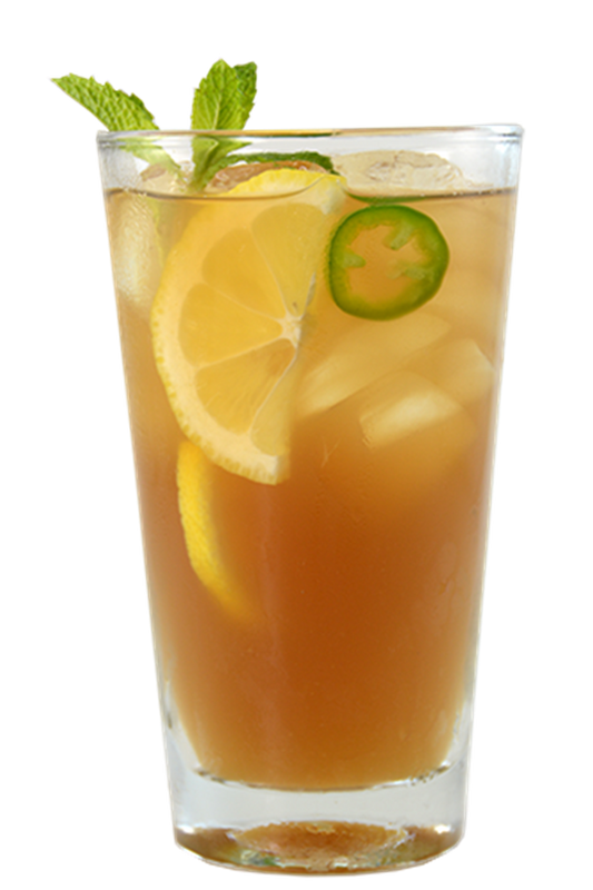 spicy passion fruit iced tea