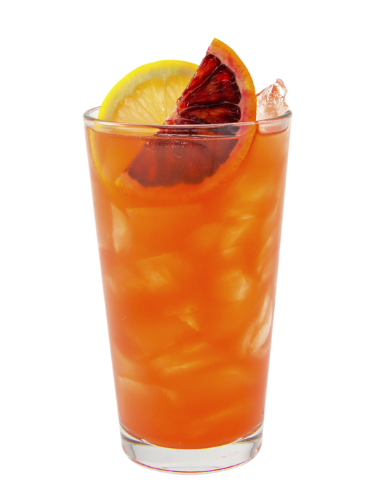 smoked blood orange lemonade