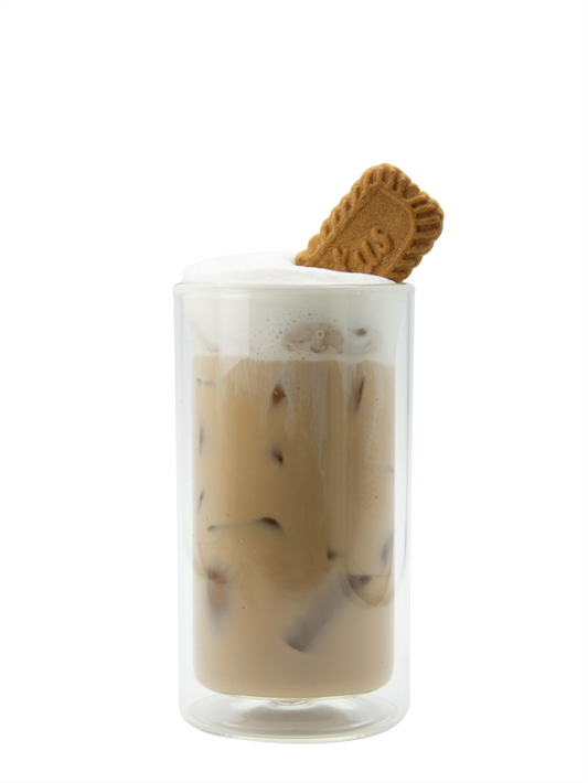 honey biscoff iced latte (batch)