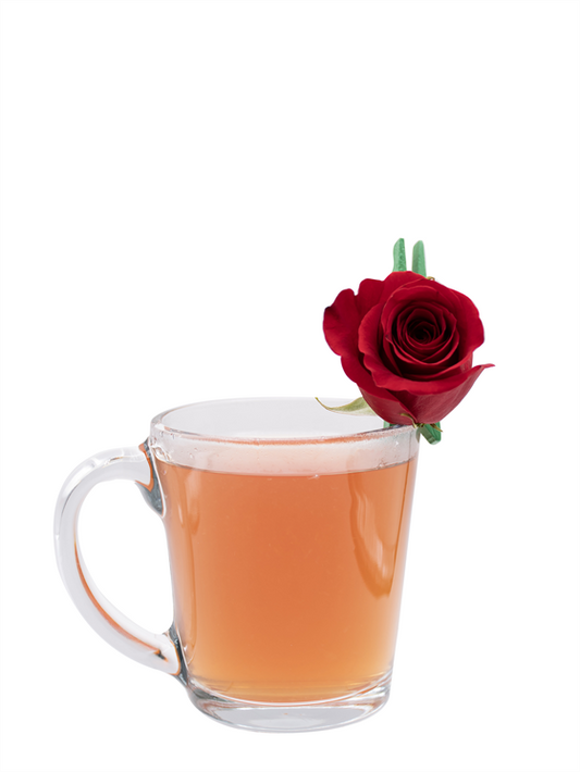 strawberry rose sleepy tea