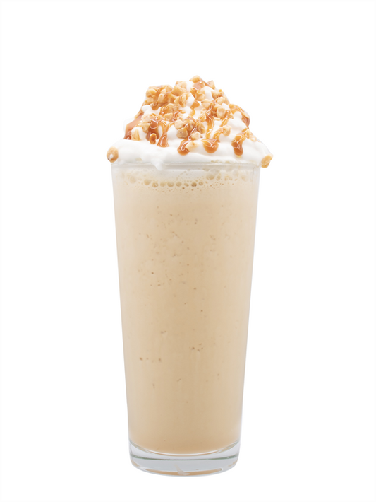 spiked brown butter caramel frozen coffee