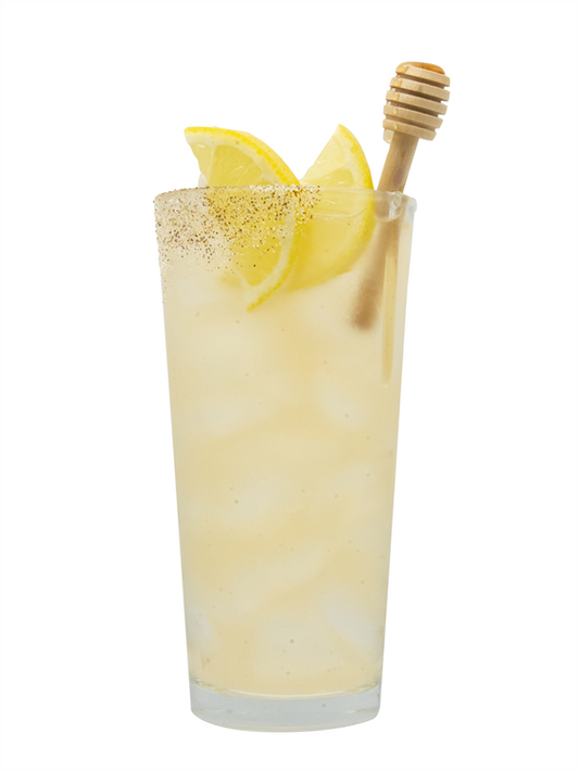 hot honey lemonade