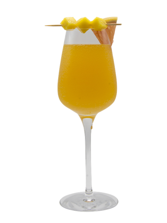 mango grapefruit mimosa