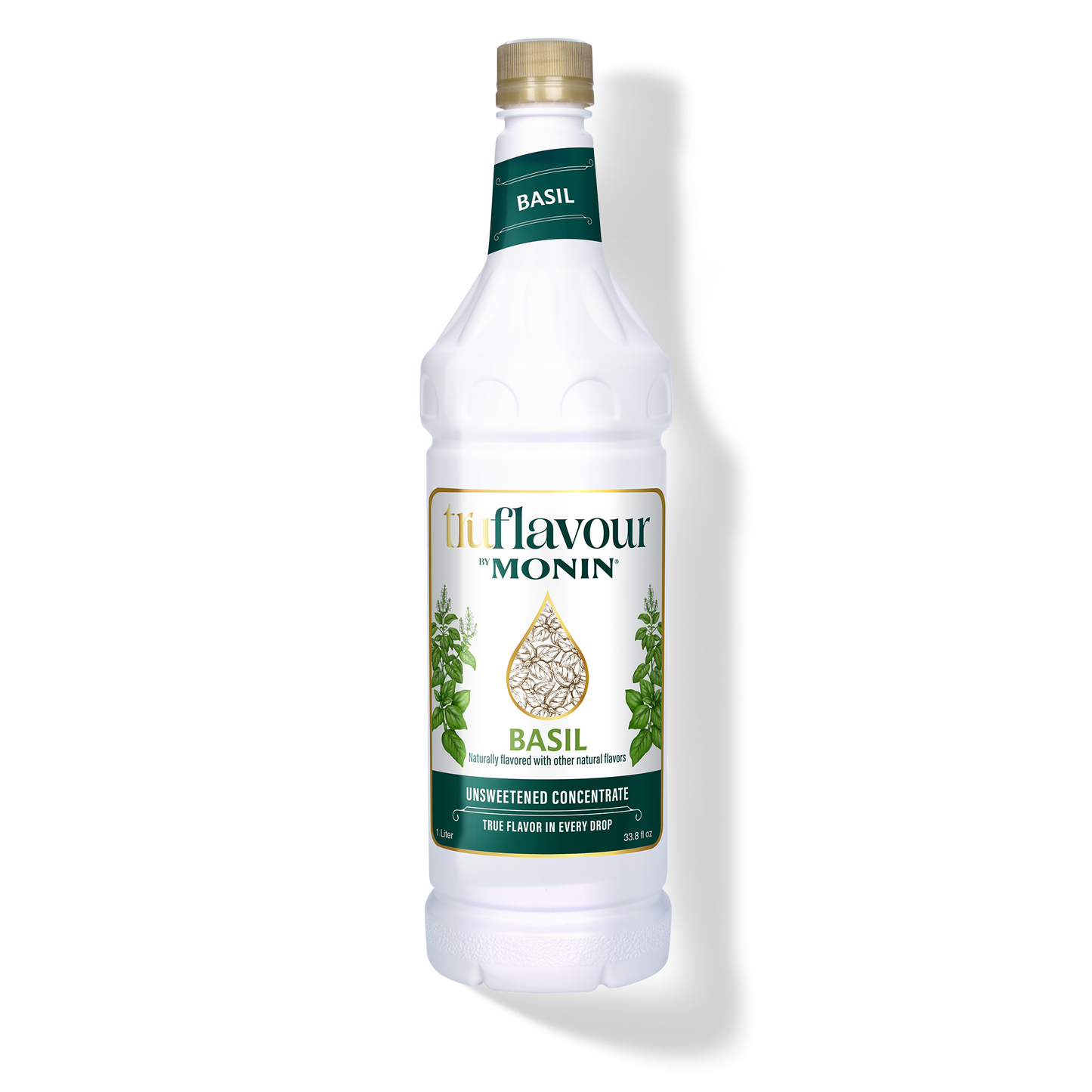 1L bottle TruFlavour by Monin Basil