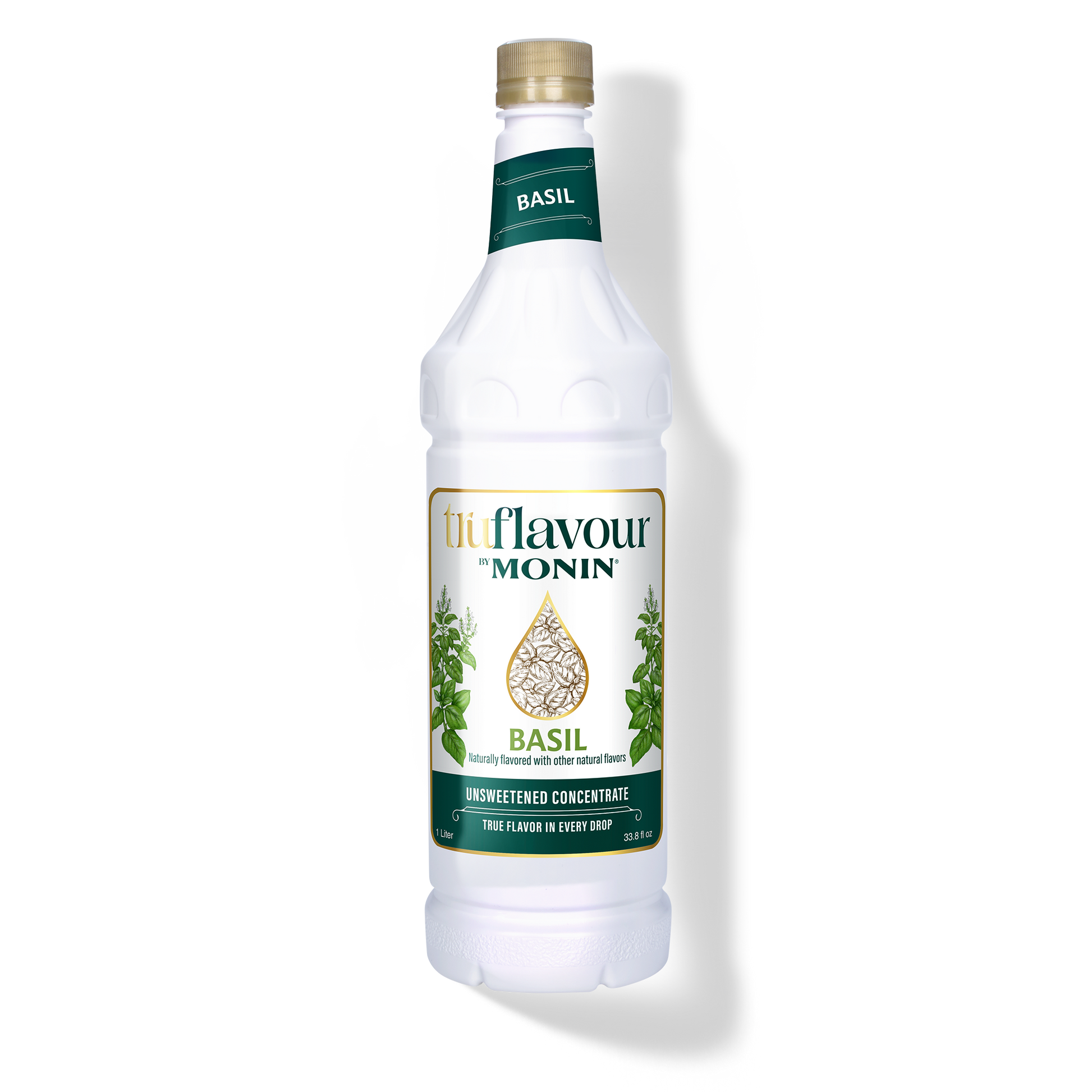 1L bottle TruFlavour by Monin Basil