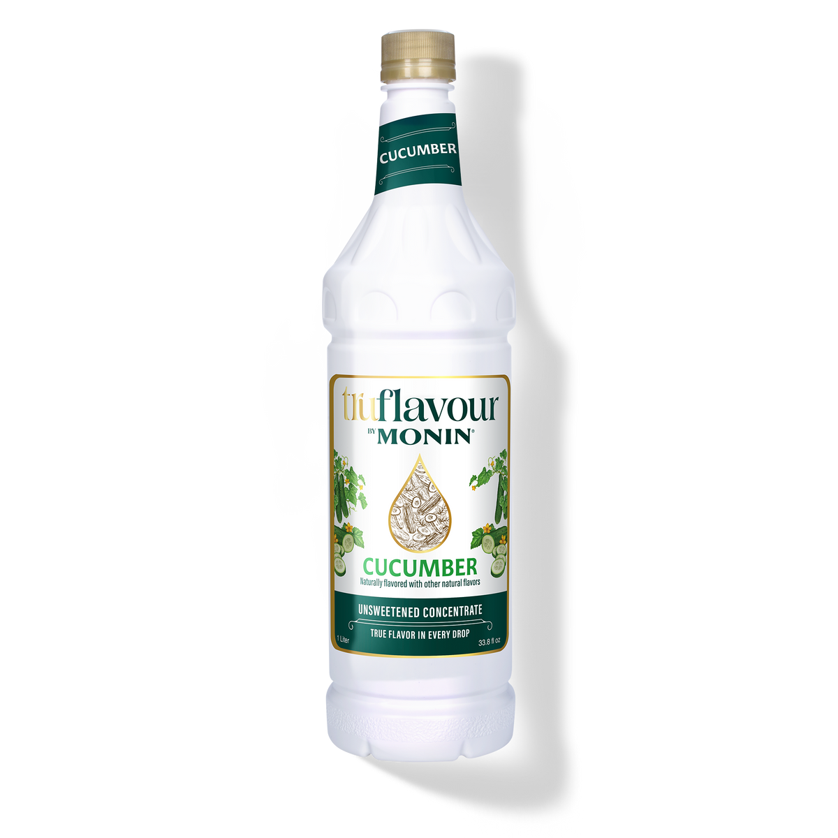 1L bottle TruFlavour by Monin Cucumber
