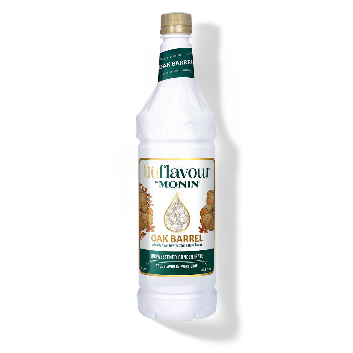 1L bottle TruFlavour by Monin Oak Barrel 