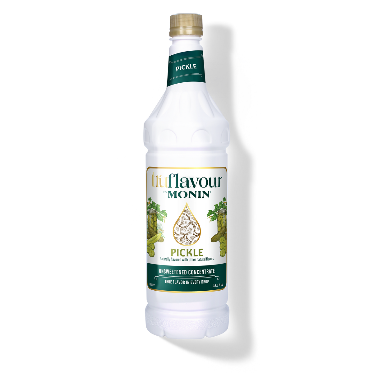 1L bottle of TruFlavour Pickle by Monin