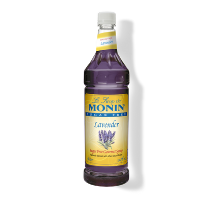 Monin Sugar Free Lavender Syrup 1L bottle