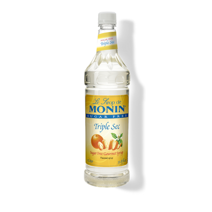 Monin Sugar Free Triple Sec Syrup 1 L bottle