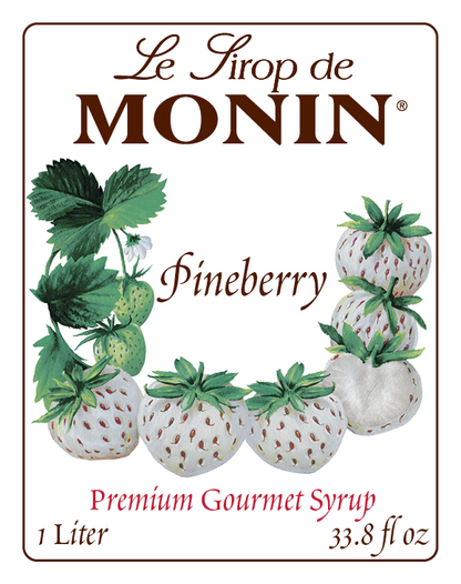 Sirop de fraisier de Virginie (Pineberry)