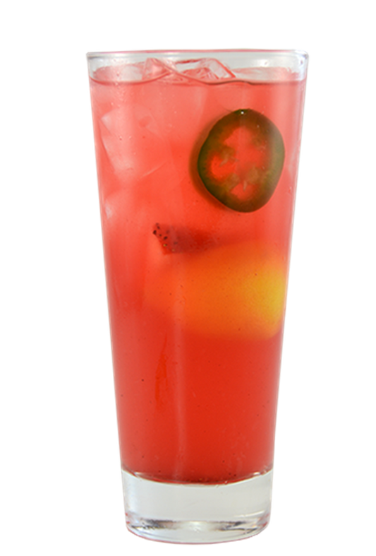 strawberry jalapeño lemonade 