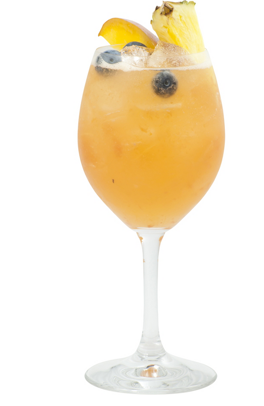 white peach sangria