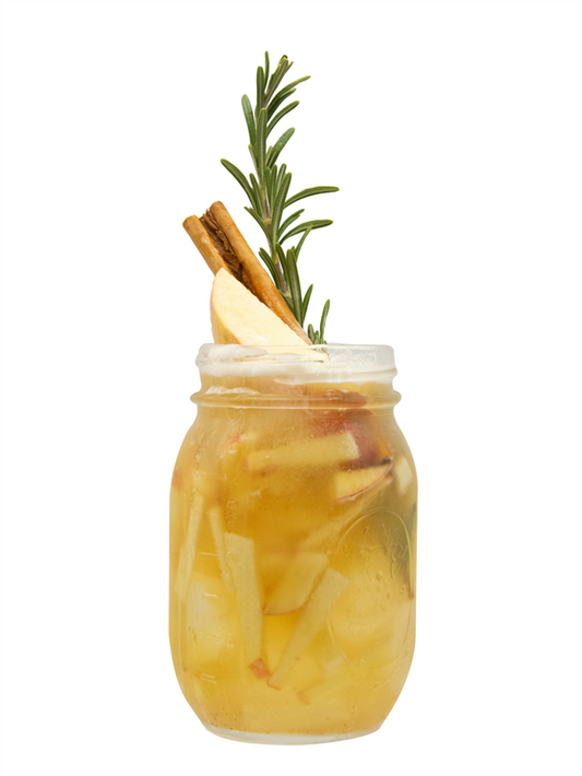 maple honeycrisp bourbon cocktail