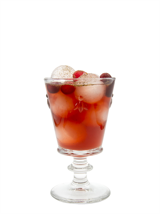 cranberry black pepper shrub