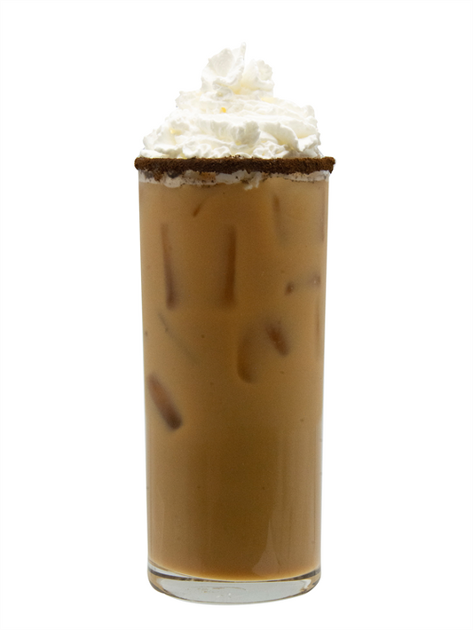 organic caramel iced coffee