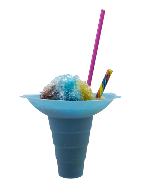 rainbow snow cone 