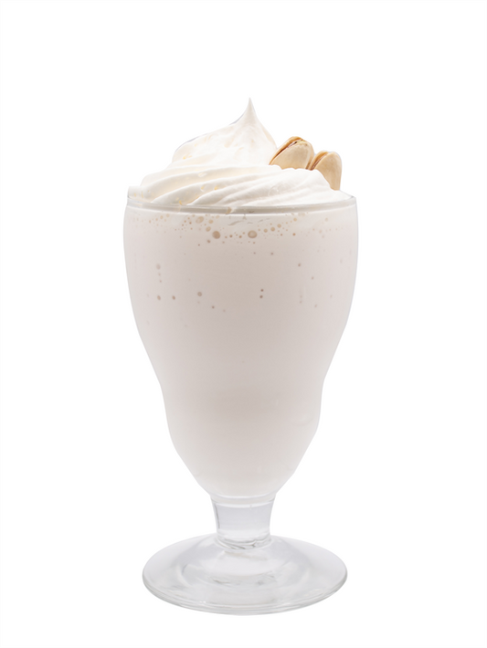 pistachio strawberry milkshake​