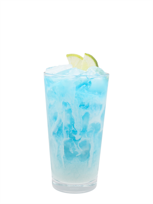 sugar free blue razz dirty soda
