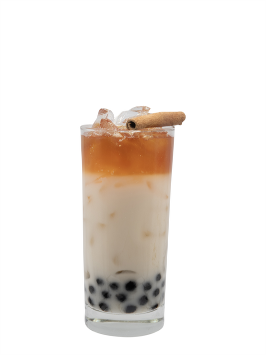 spiced brown sugar boba tea