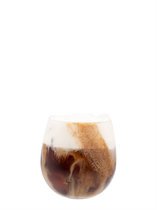 peanut butter topped chai cold brew​