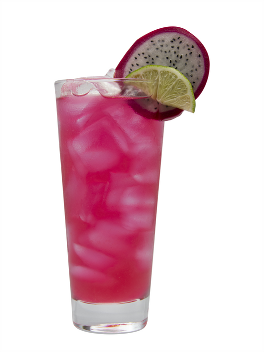 dragon fruit sparkling limeade