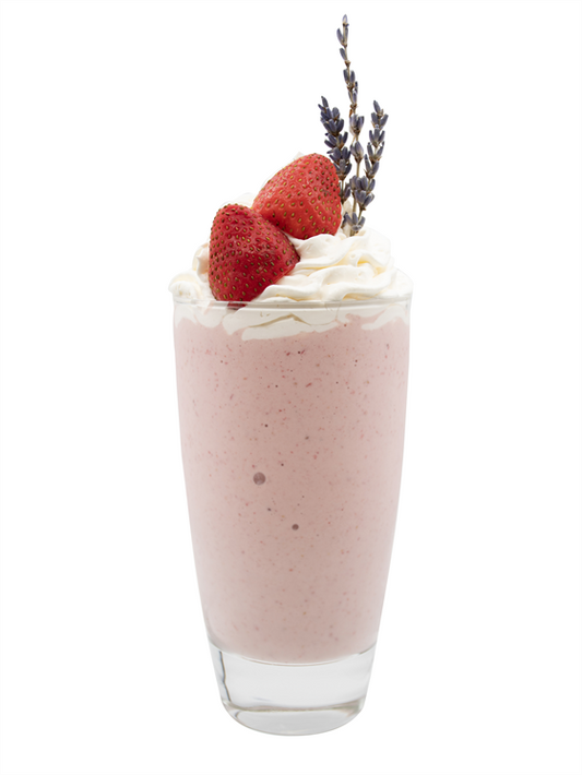 lavender strawberry shake