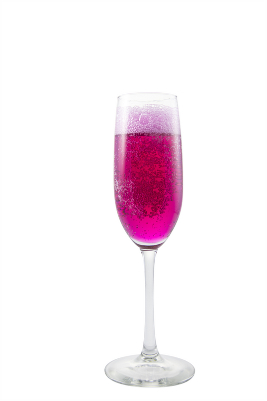 black raspberry pisco sour