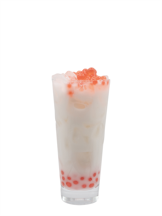 lychee boba tea