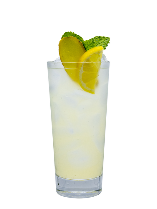 sparkling ginger lemonade