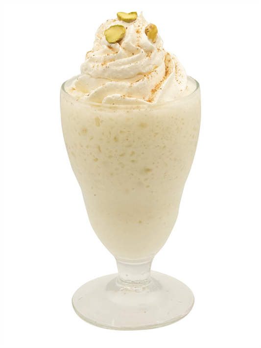 nutty egg nog mocktail