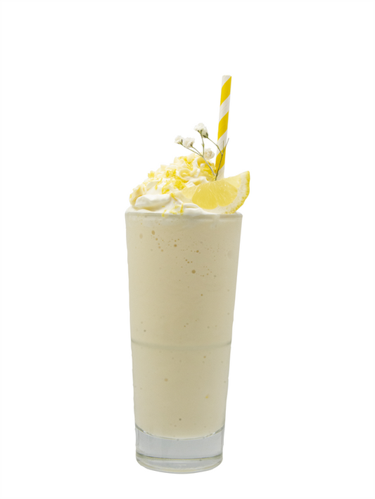 white chocolate lemon crisp shake