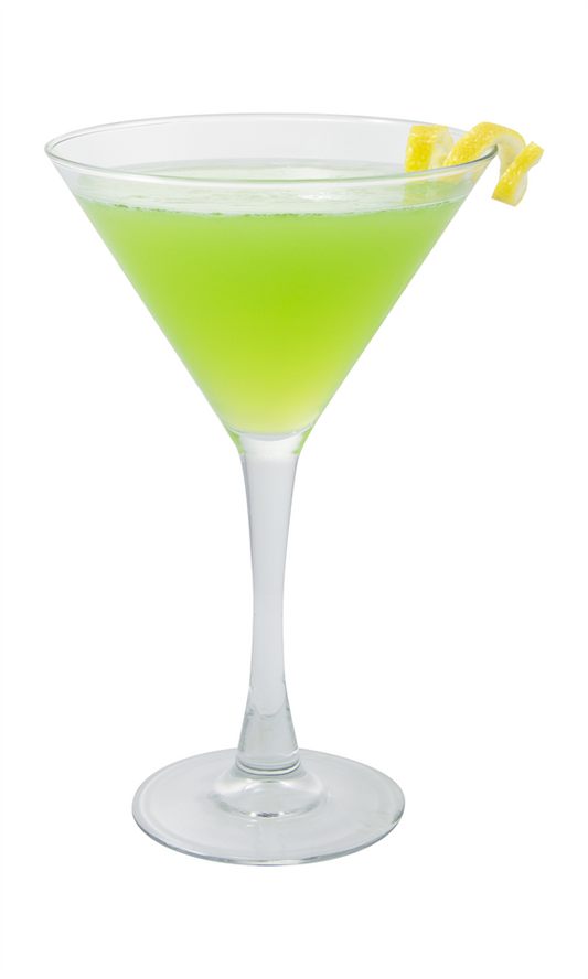 green apple martini