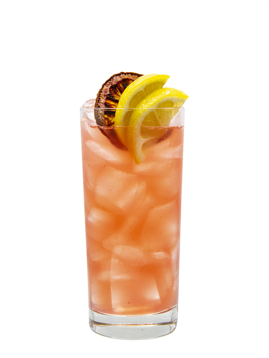 blood orange honey lemonade