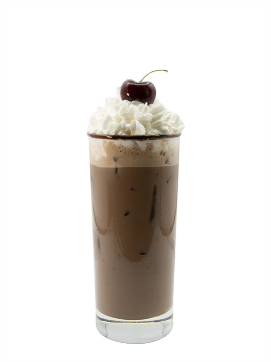 black forest iced latte