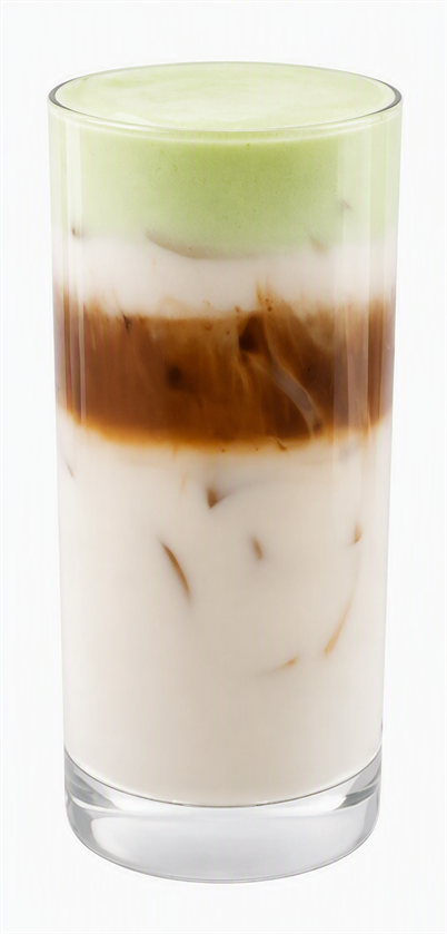 iced pumpkin cream matcha