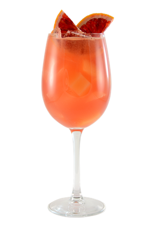 blood orange purée sangria