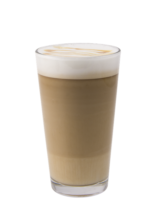 iced lite caramel latte