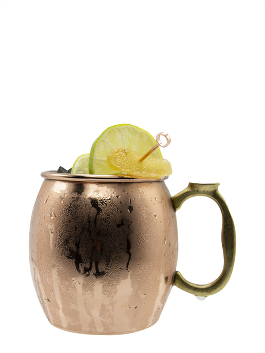 keto ginger peach mule