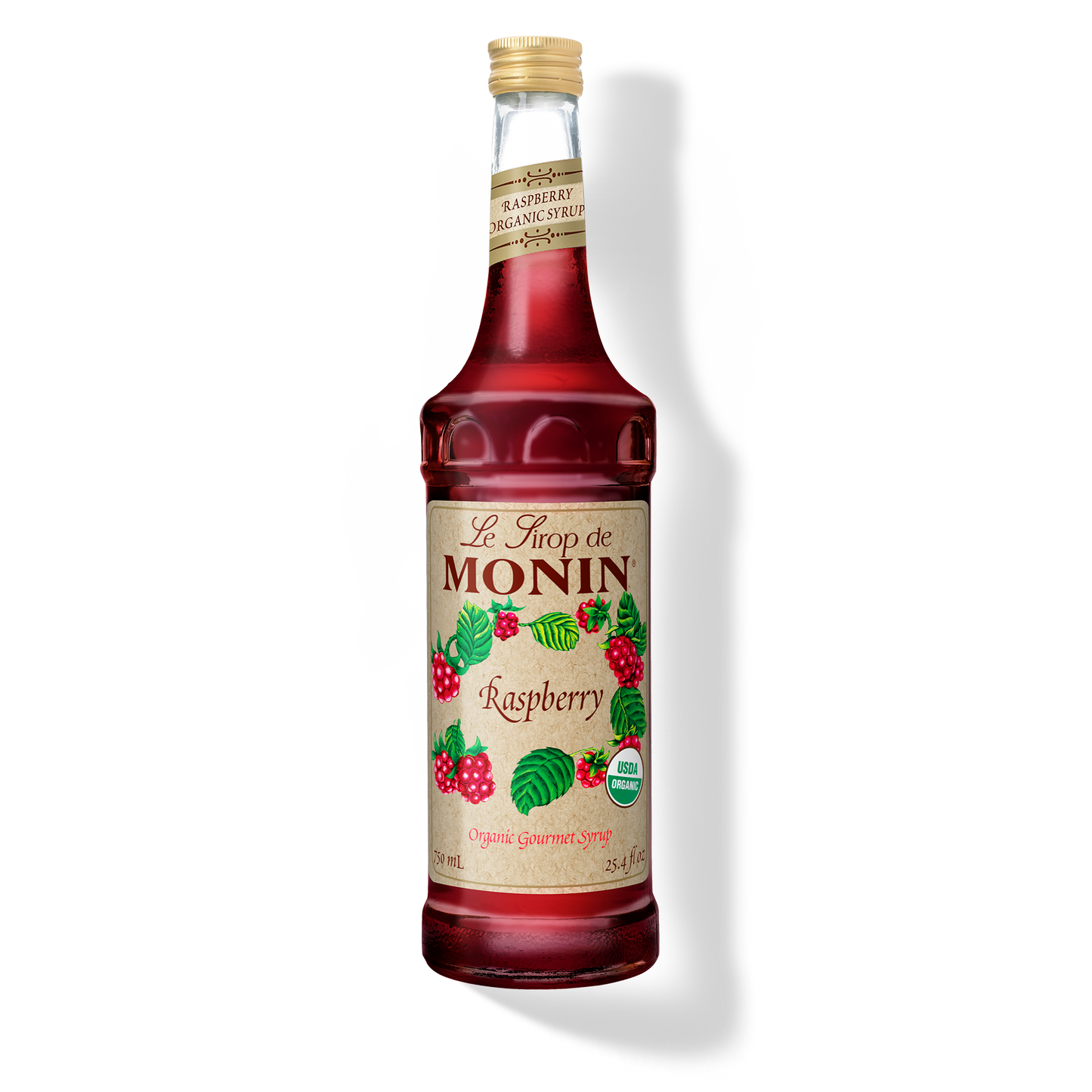 Organic Raspberry Syrup - Monin Canada