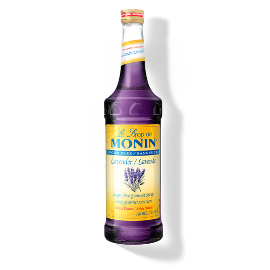Monin Sugar Free Lavender Syrup 750 mL bottle