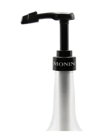 Pompe sirop Monin pour bouteille de verre de 750 ml (blanche/noire)