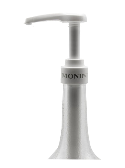 Pompe sirop Monin pour bouteille de verre de 750 ml (blanche/noire)