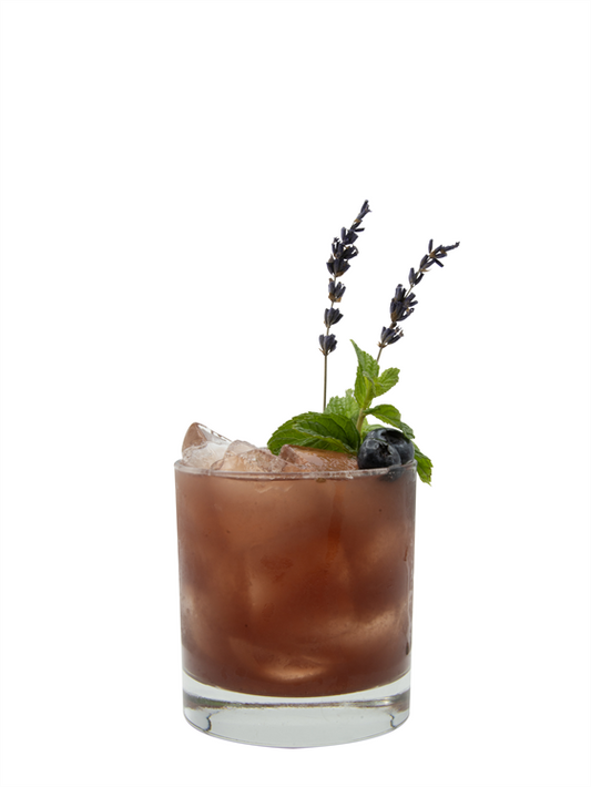 blueberry lavender shrub