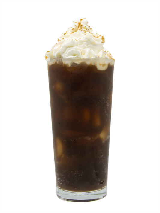 maple pumpkin cold brew dirty soda