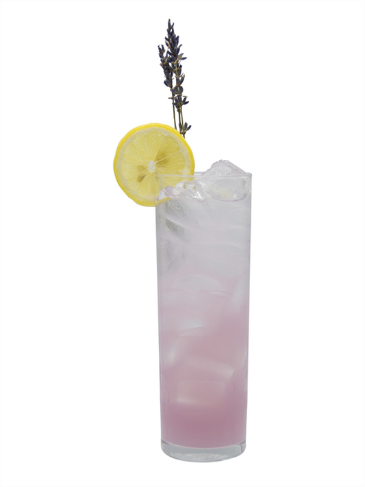 lavender lemon sparkling lemonade